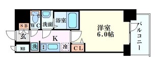 プレサンス松屋町ヴェルデスの物件間取画像